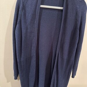 Elegant Navy Blue Women's Sweater